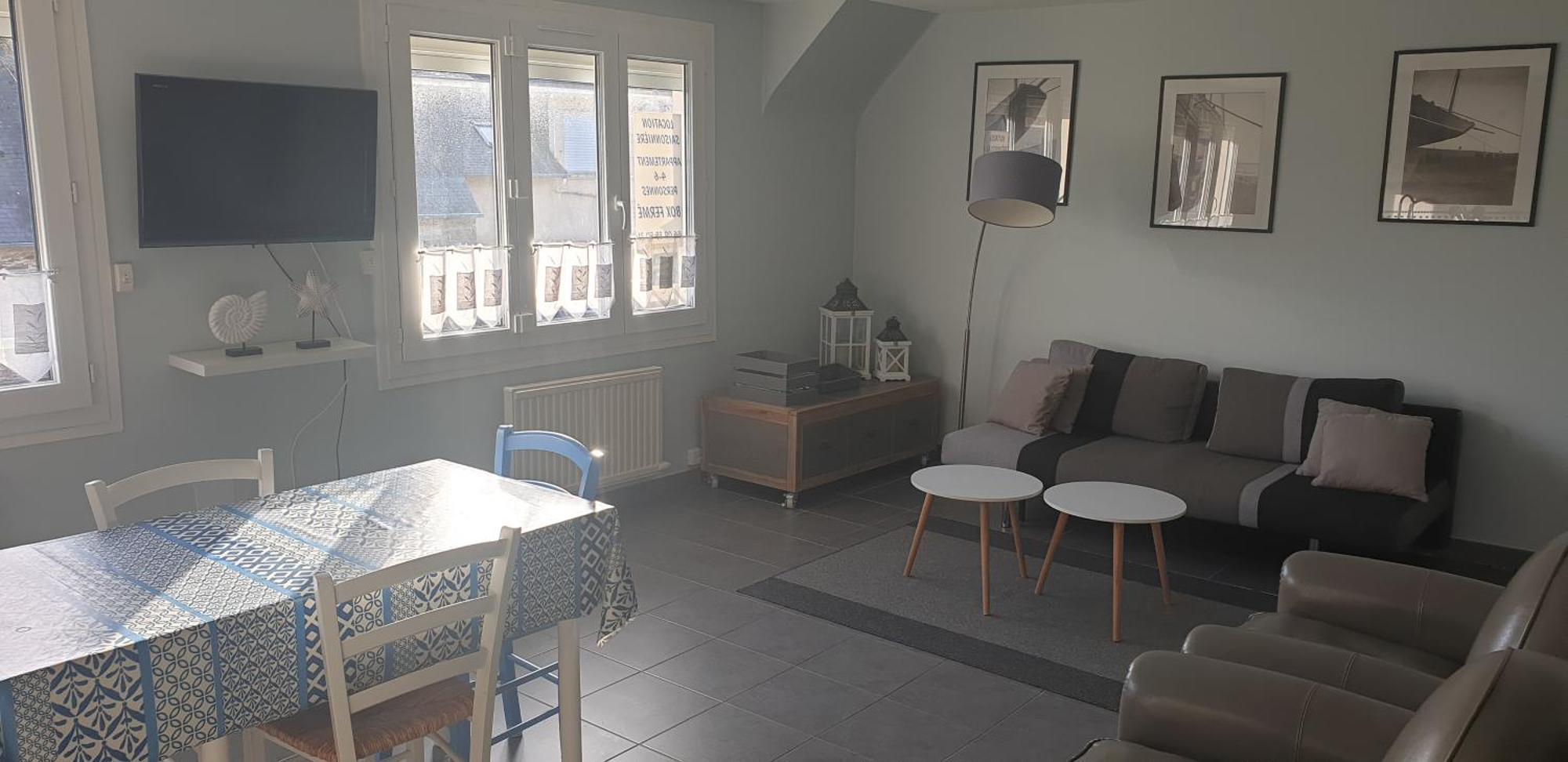 Port De La Houle - Beau 3 Pieces Classe 3 Etoiles Avec Garage Prive Cancale Bagian luar foto
